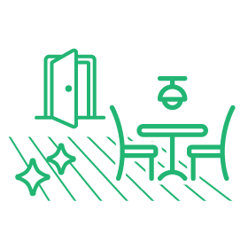 無垢の床材